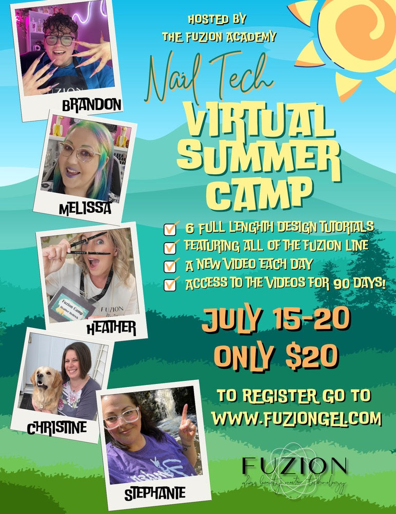 Fuzion Summer Camp - Virtual Tutorials July 15th to 20th - Sign Up