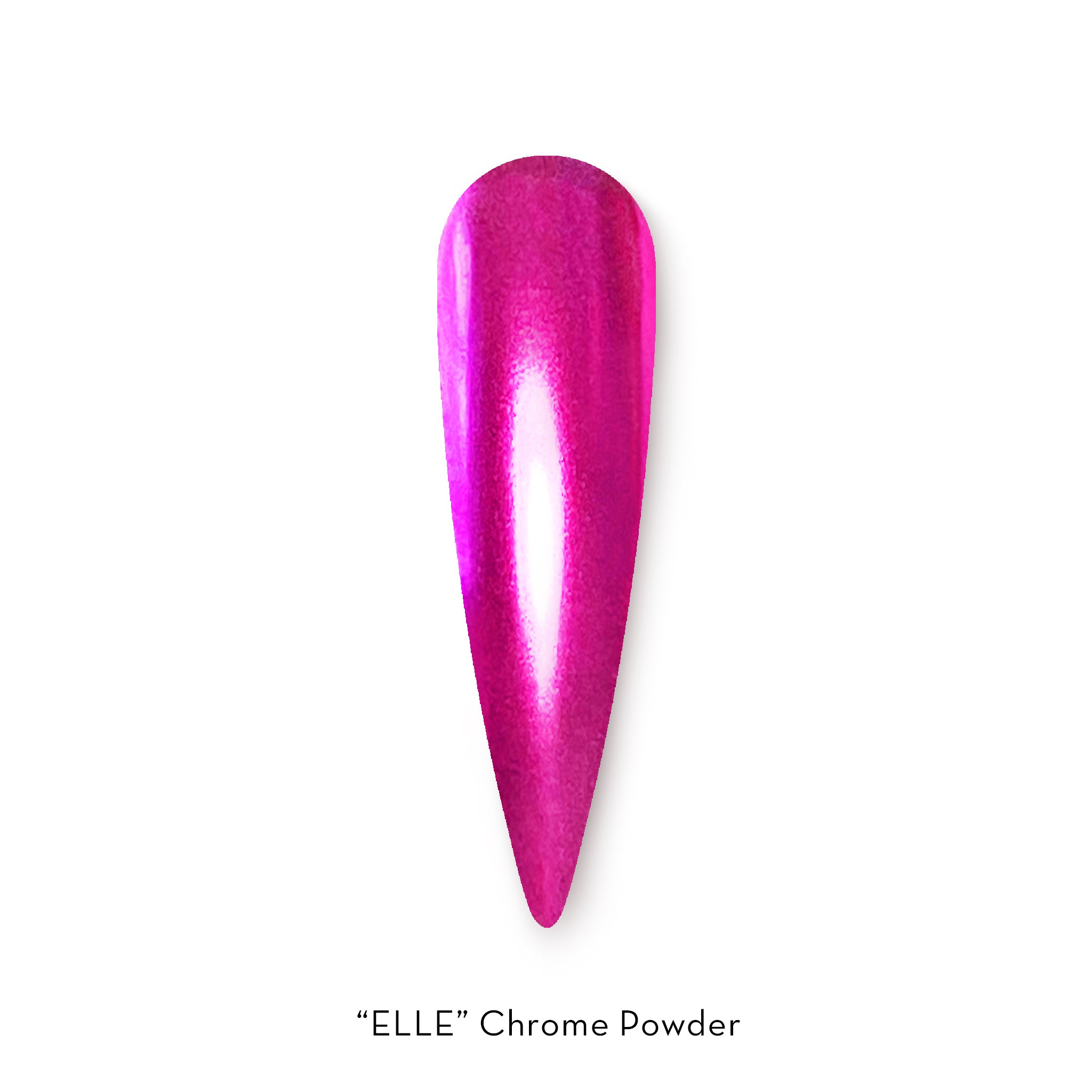 Elle Pink Chrome Powder by Fuzion