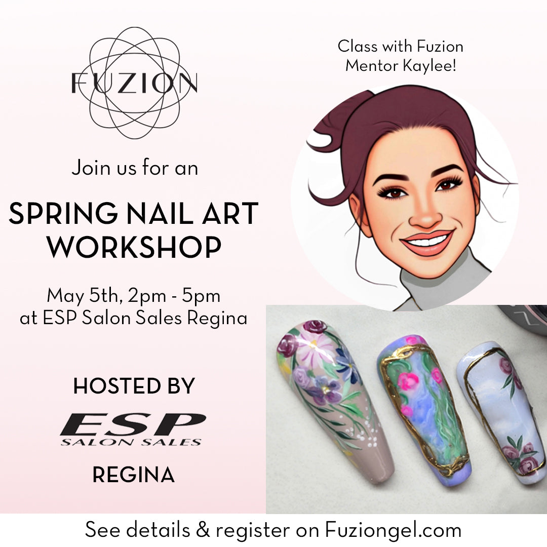 Spring Nail Art Workshop - May 5th Regina