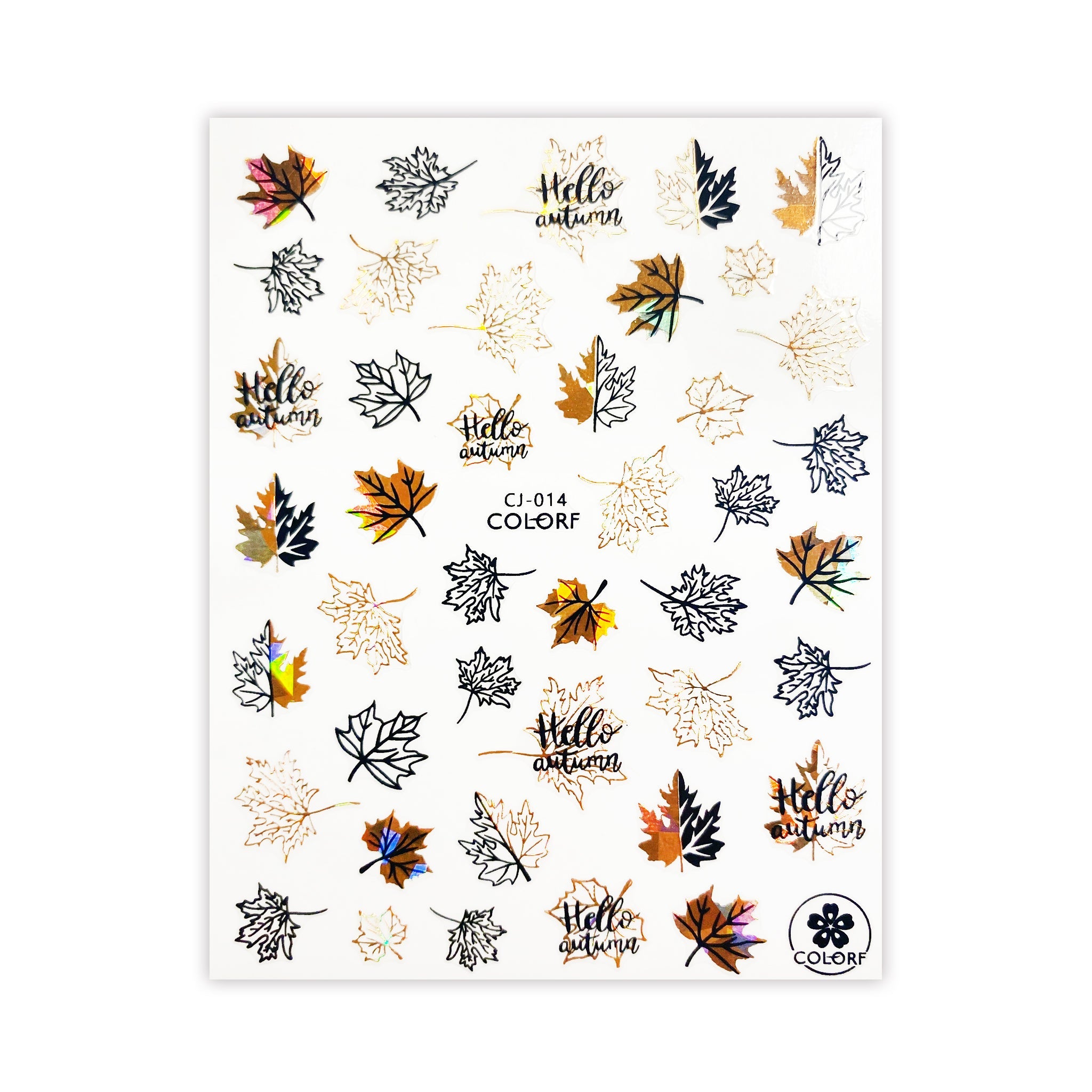 HELLO AUTUMN! Self Adhesive Decal | Lula Beauty