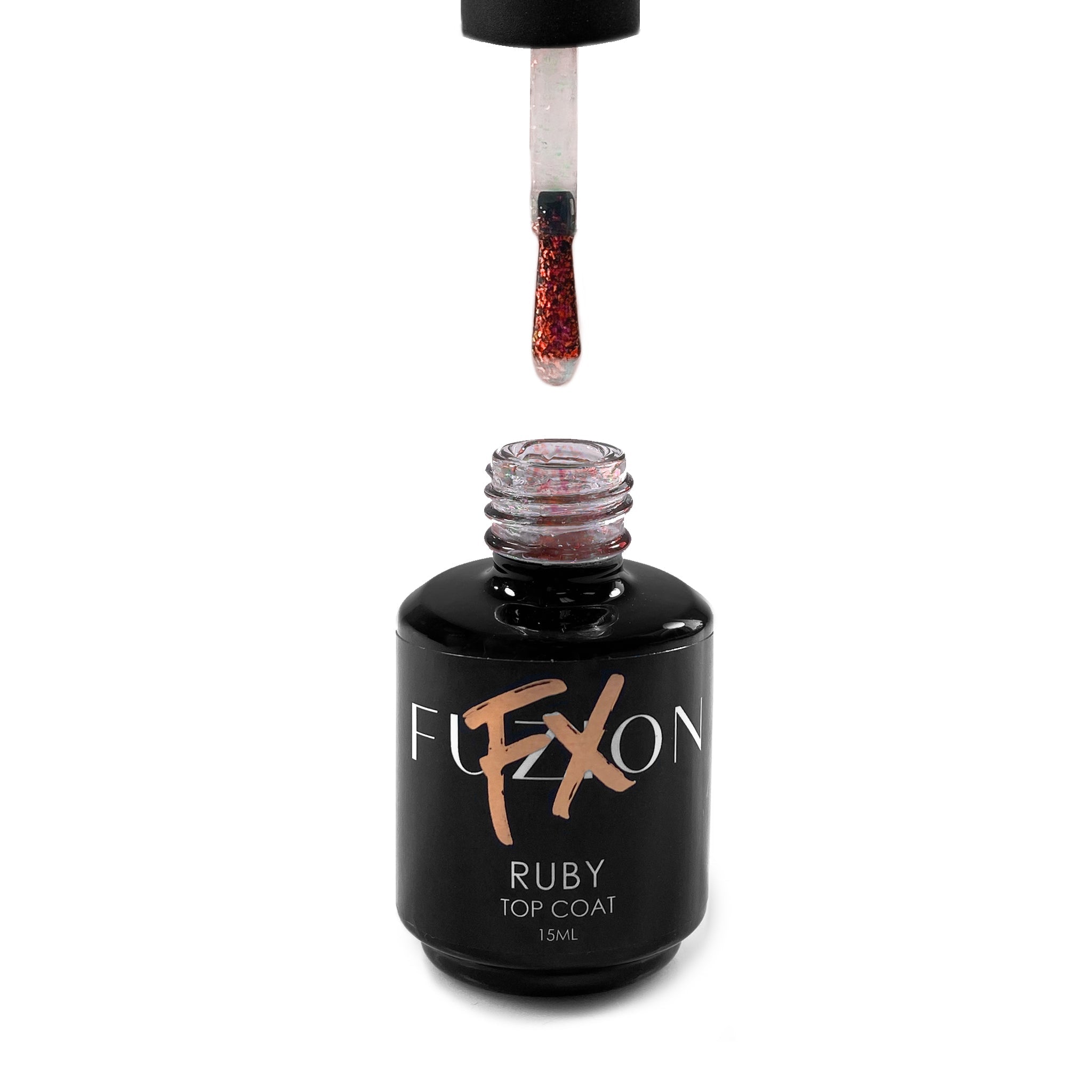 FX Shiny Flake Topcoat ~ Ruby | FX by Fuzion